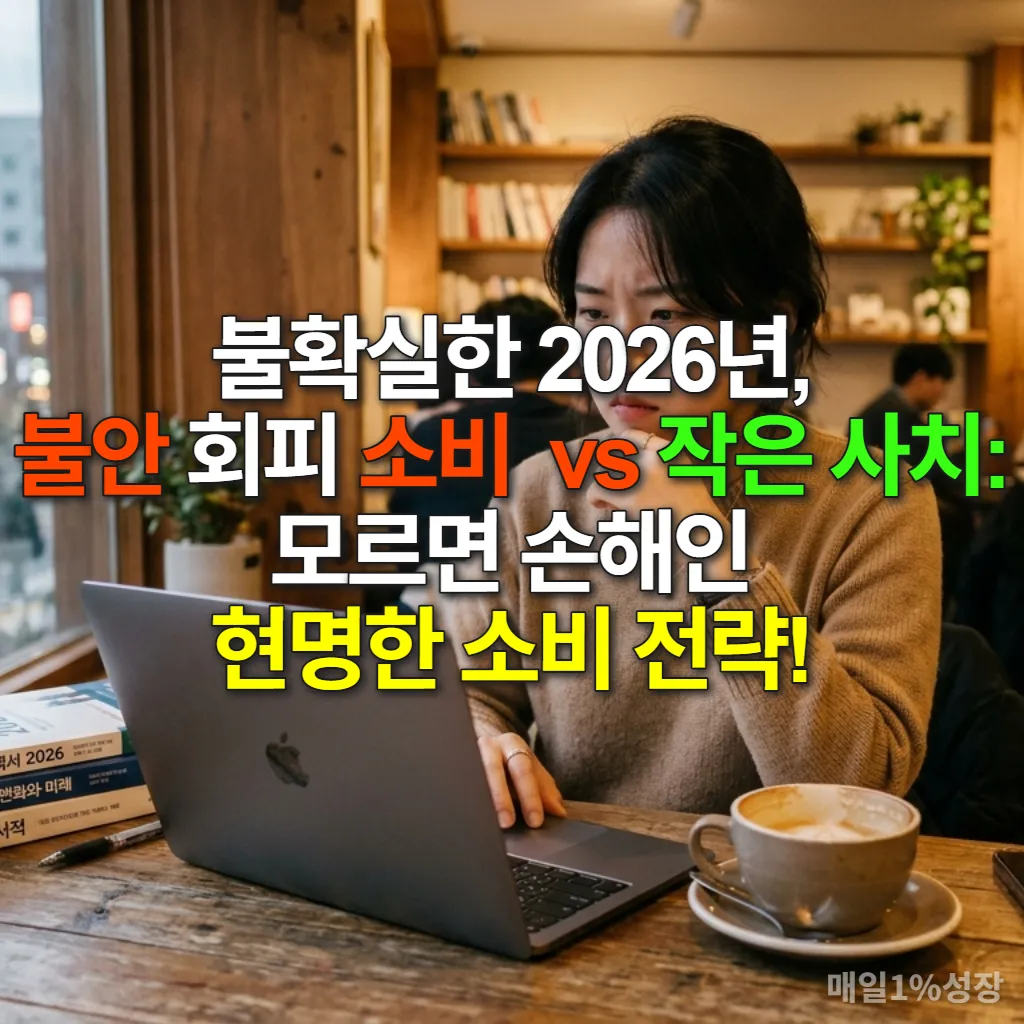 카페에서 노트북을 보며 고민하는 20대 한국 학생의 모습