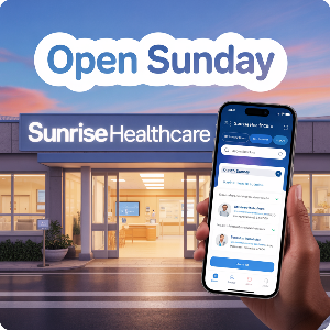 전국 주말(일요일) 문여는 병원 찾기 병원앱 이미지