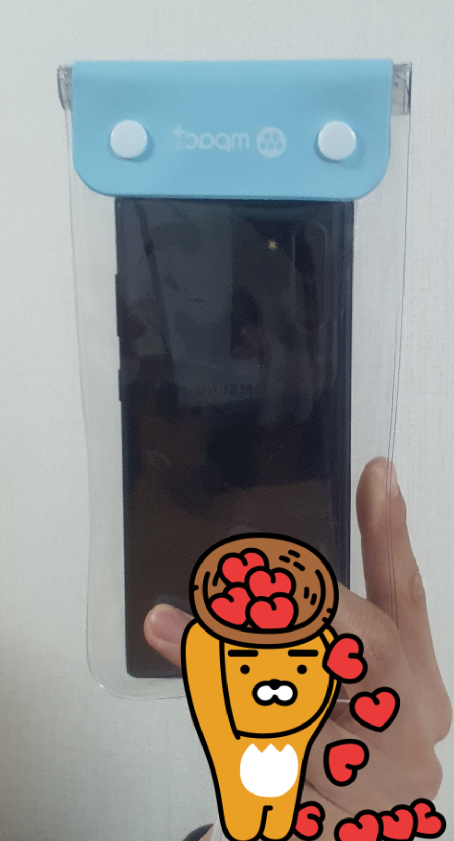 방수팩촬영