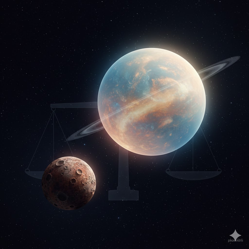 태양계 지구형 행성 목성형 행성 차이 비교 이미지