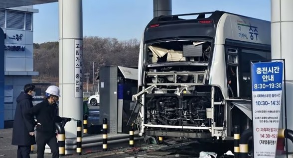 충주 수소시내버스 폭발