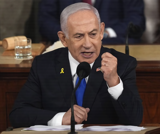 네타냐후-연설모습