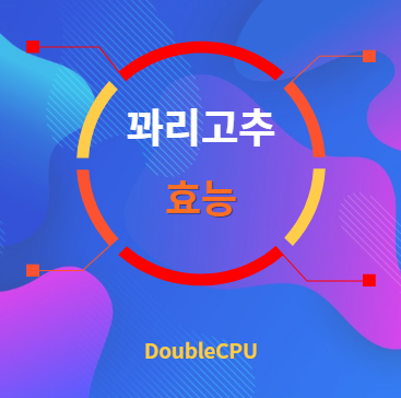 꽈리고추 효능 탐구