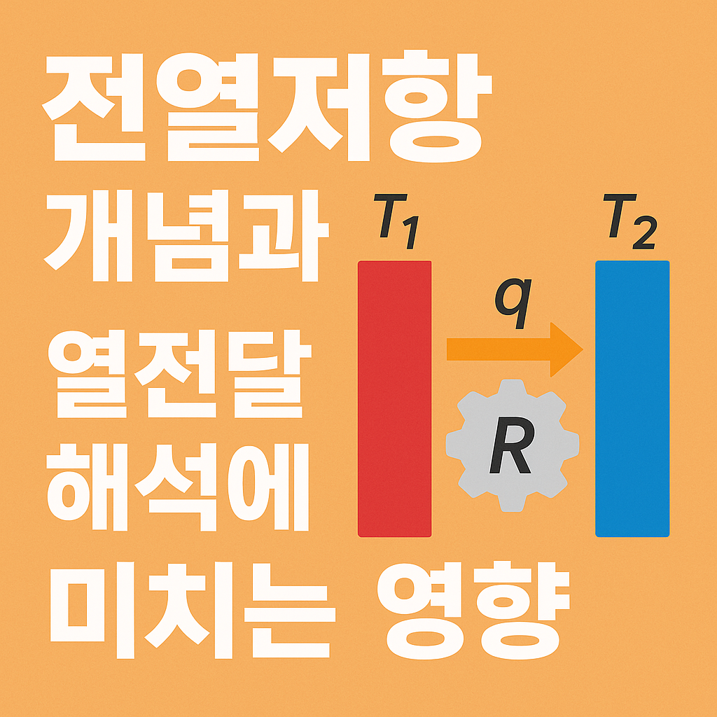 전열저항 개념과 열전달 해석에 미치는 영향