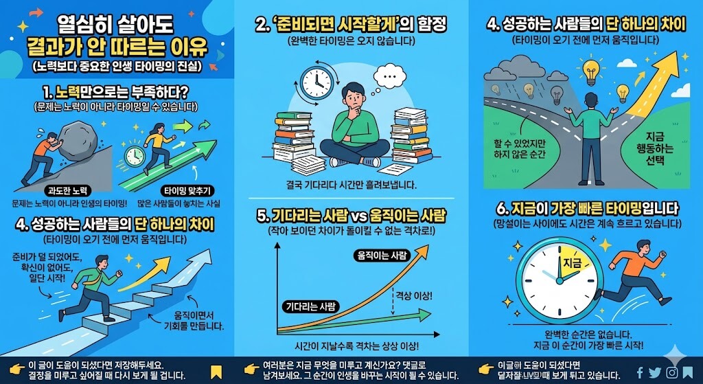 인생 타이밍 이미지