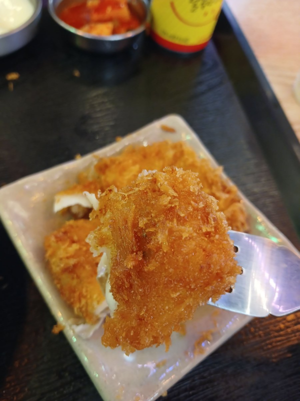 청년레시피 생선까스 한입