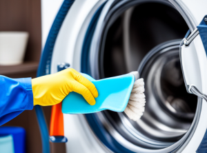드럼 세탁기 냄새 제거하는 방법