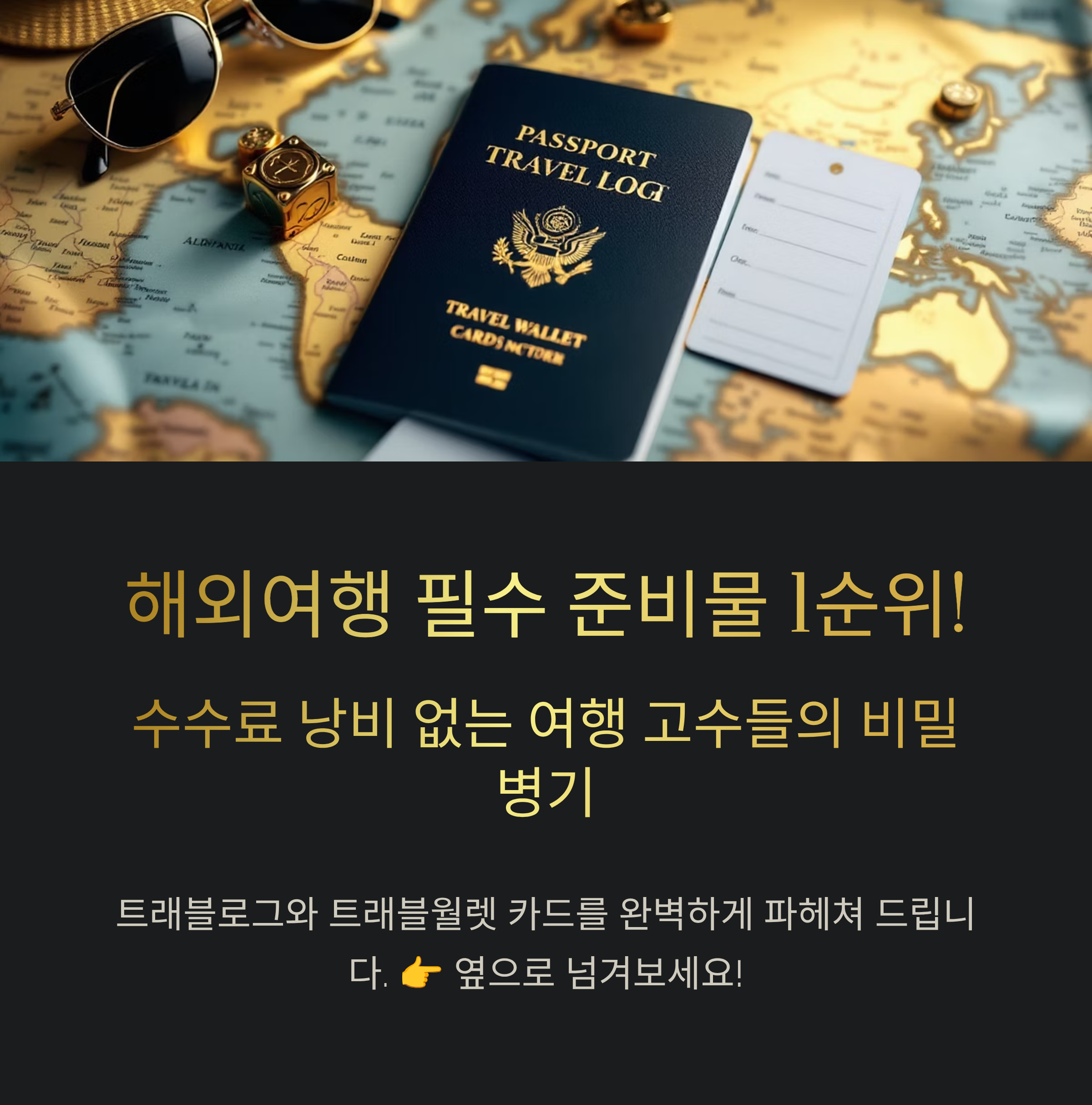 해외여행 필수 준비물 1순위
