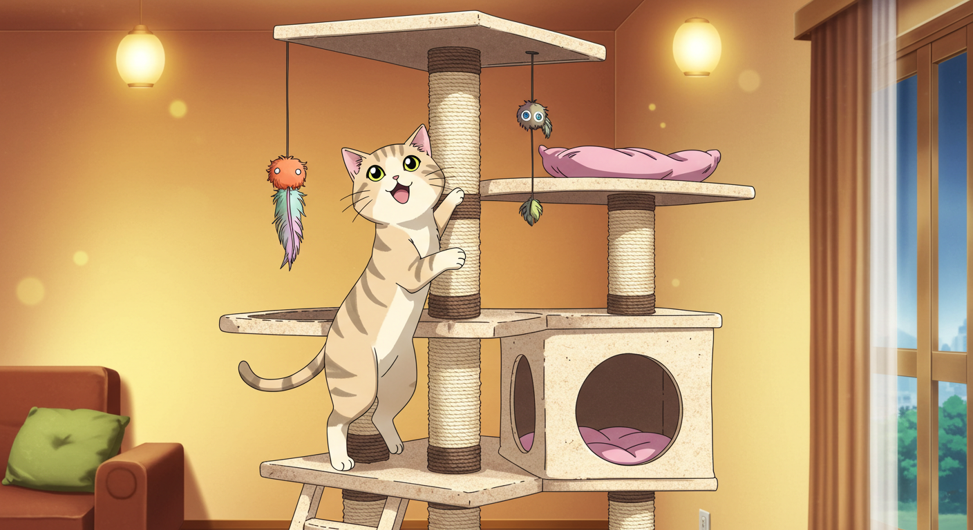 고양이 스트레스 해소법