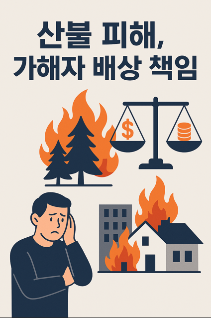 산불피해 가해자 배상책임 관련사진