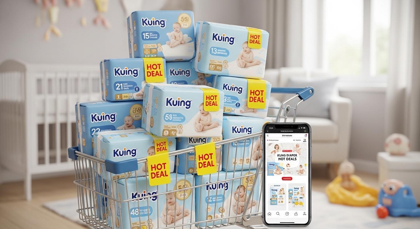 쿠잉 기저귀 핫딜