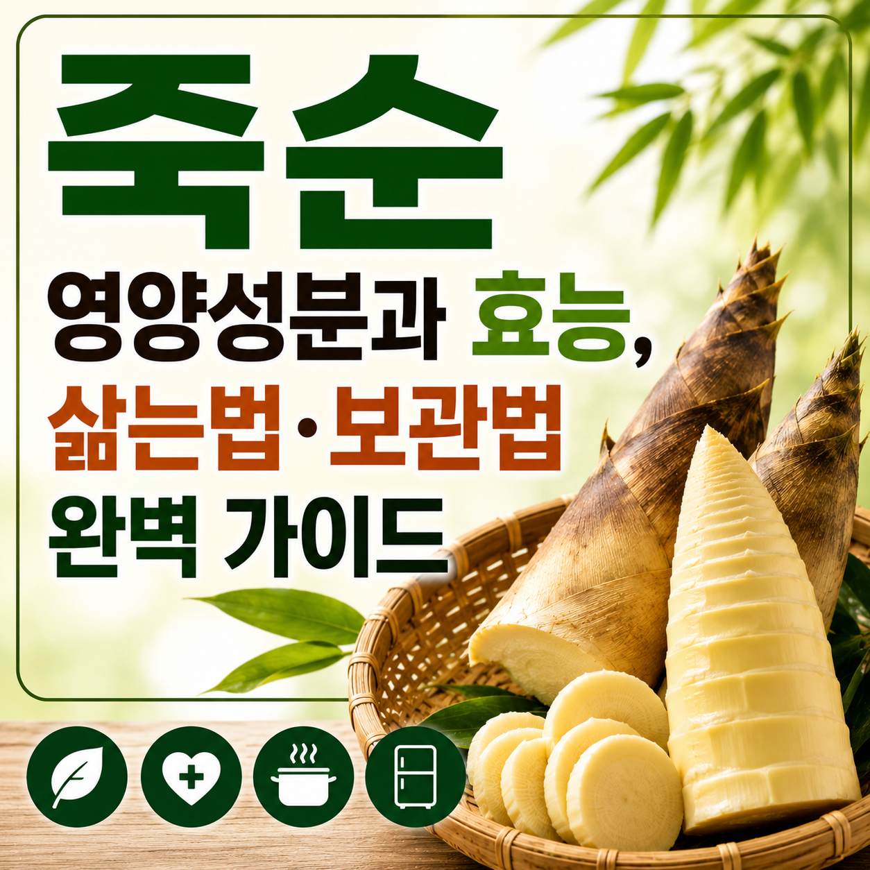 죽순 효능