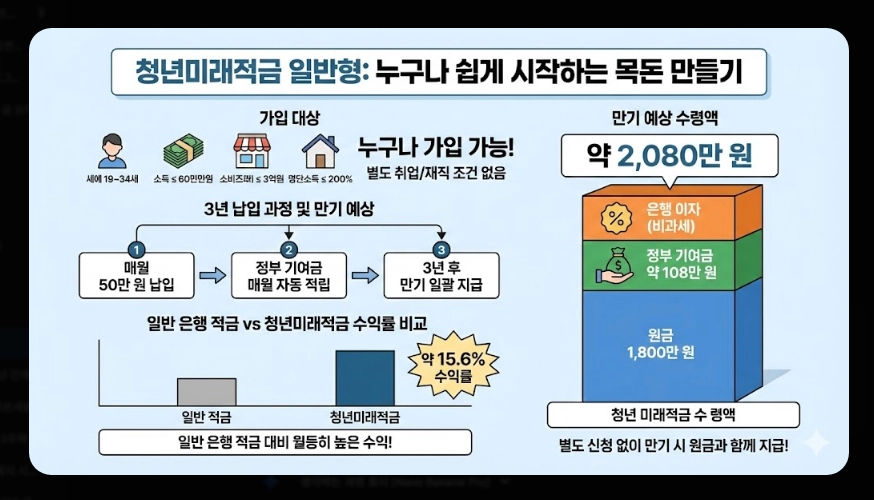 청년미래적금 신청 방법 [3년 2200만원 만들기] 가입 자격 및 출시 전 준비 전략