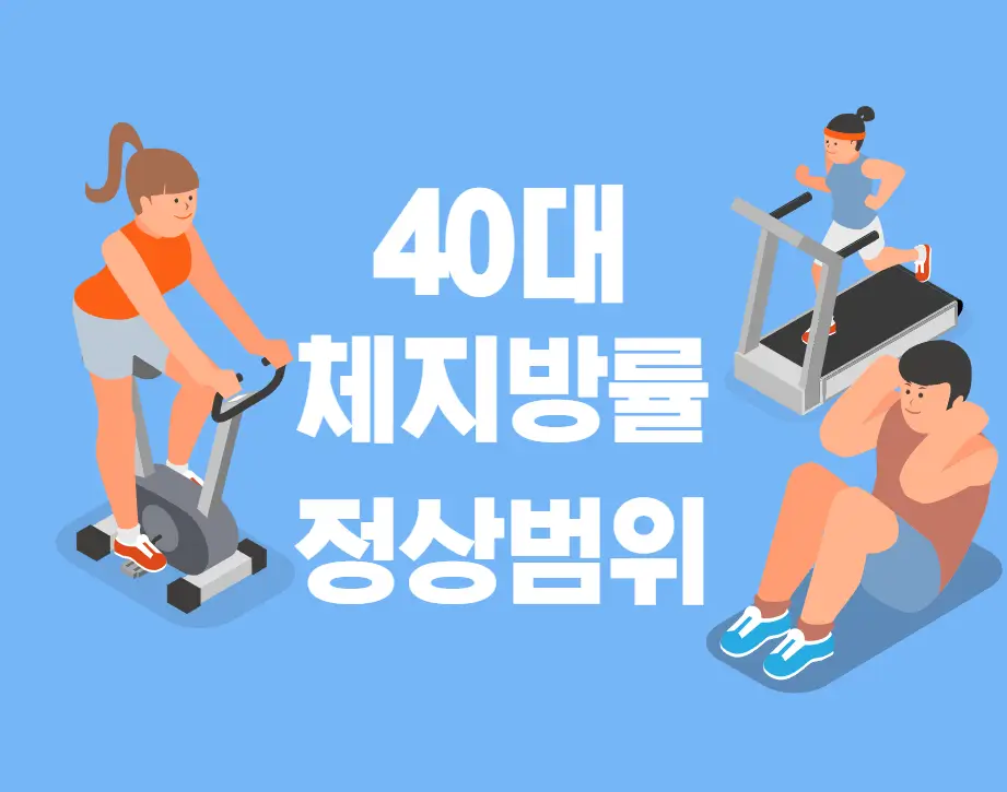 체지방률 정상범위