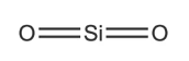 이산화규소 화학 구조