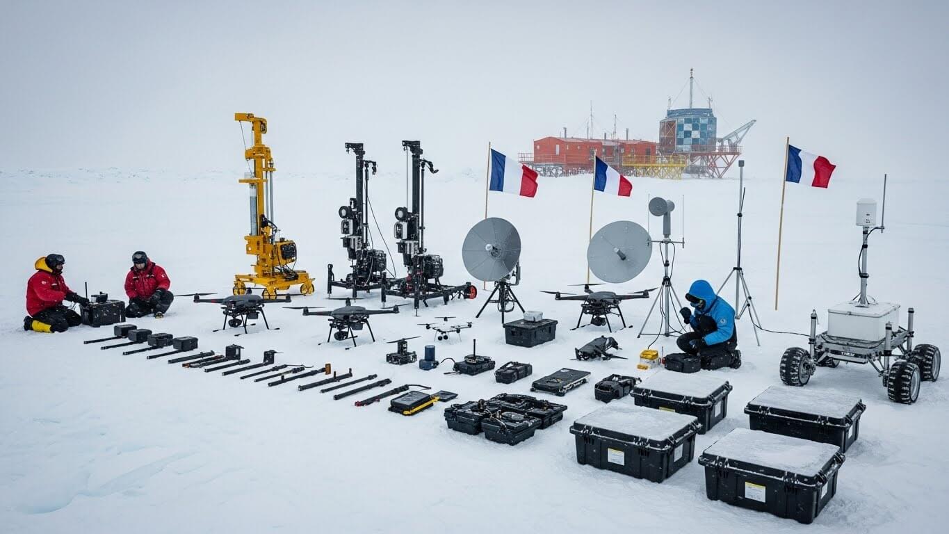 남극의 연구 장비 총정리 관련 사진