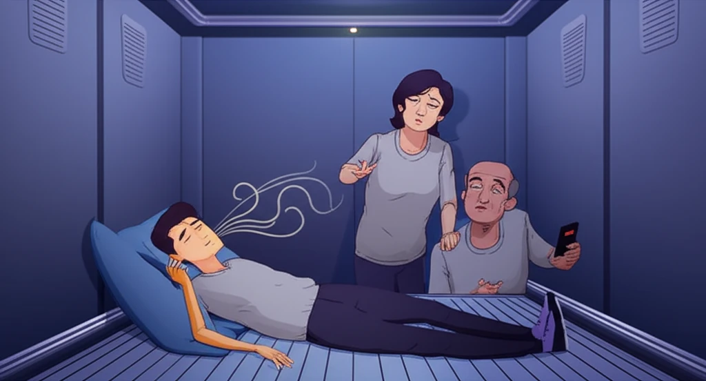 엘리베이터 갇힘, 공포심 버리고 침착..