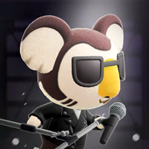 모동숲 코알 포스터