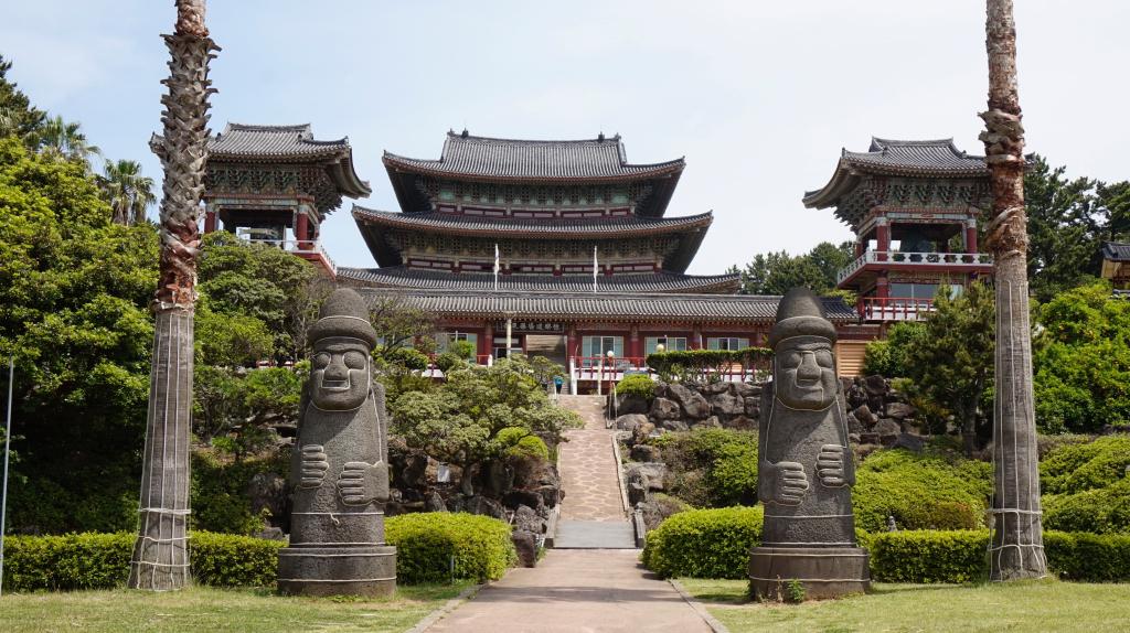 약천사 탐방기 (제주 중문, 한라산과 바다가 어우러진 대형 도량)