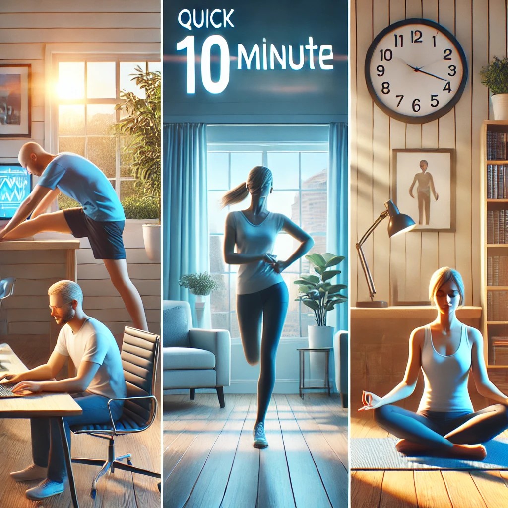 바쁜 현대인을 위한 10분 건강 루틴