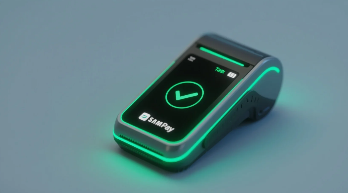 결제 성공 화면과 시스템 정상화 이미지