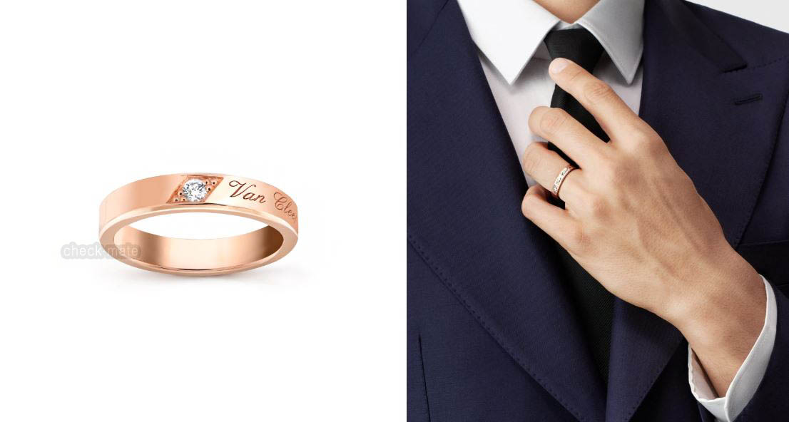 반클리프아펠 웨딩밴드