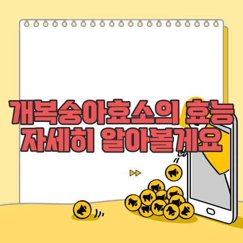 개복숭아효소의 효능 자세히 알아볼게요