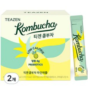 티젠 콤부차 파인애플&#44; 5g&#44; 50개입&#44; 2개