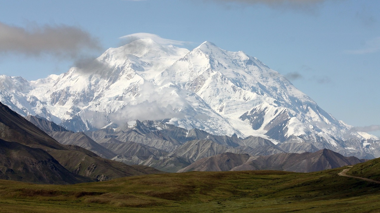 미국 데날리 국립공원 매킨리 산(현재 데날리 산)