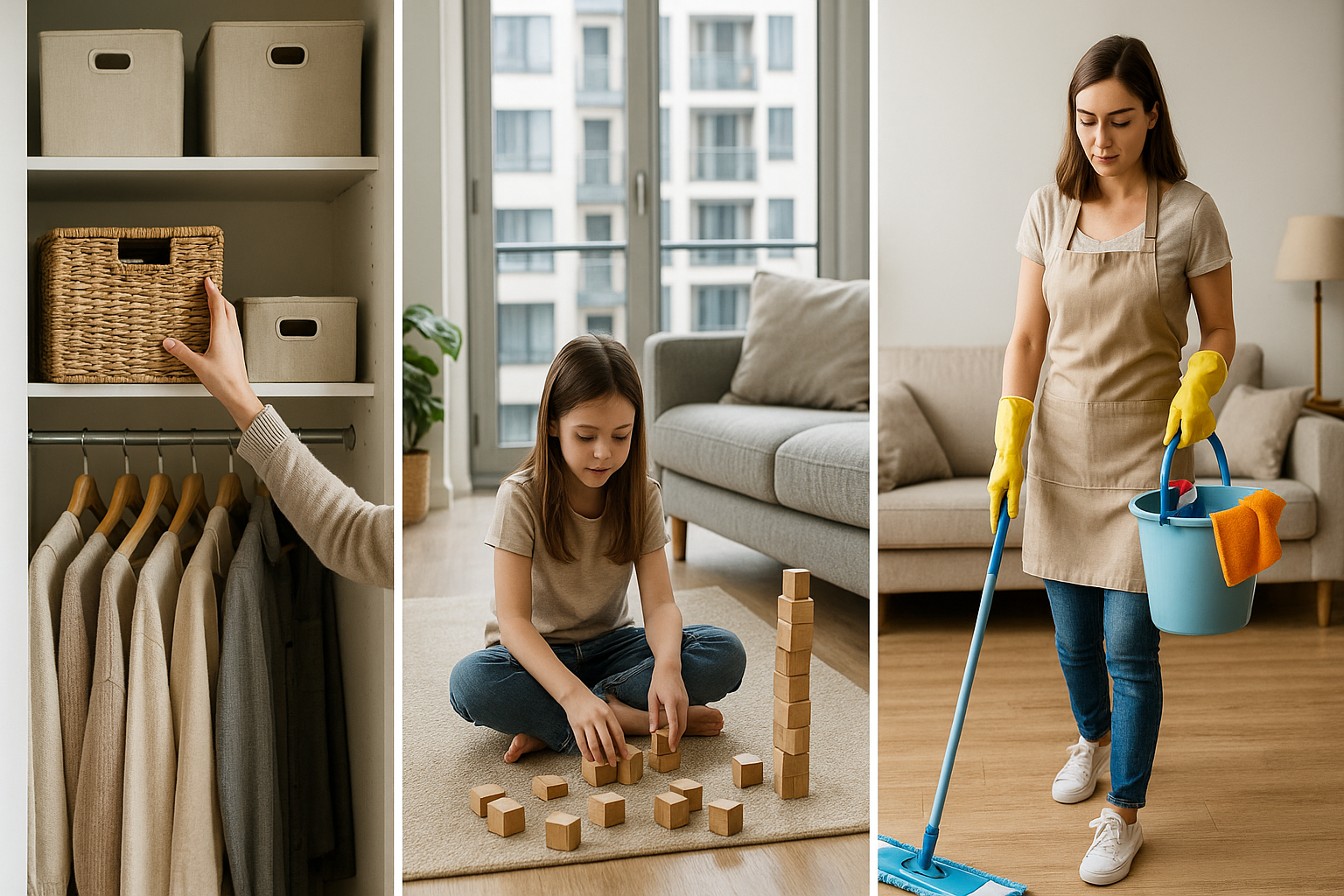 아파트 살림 관련 이미지