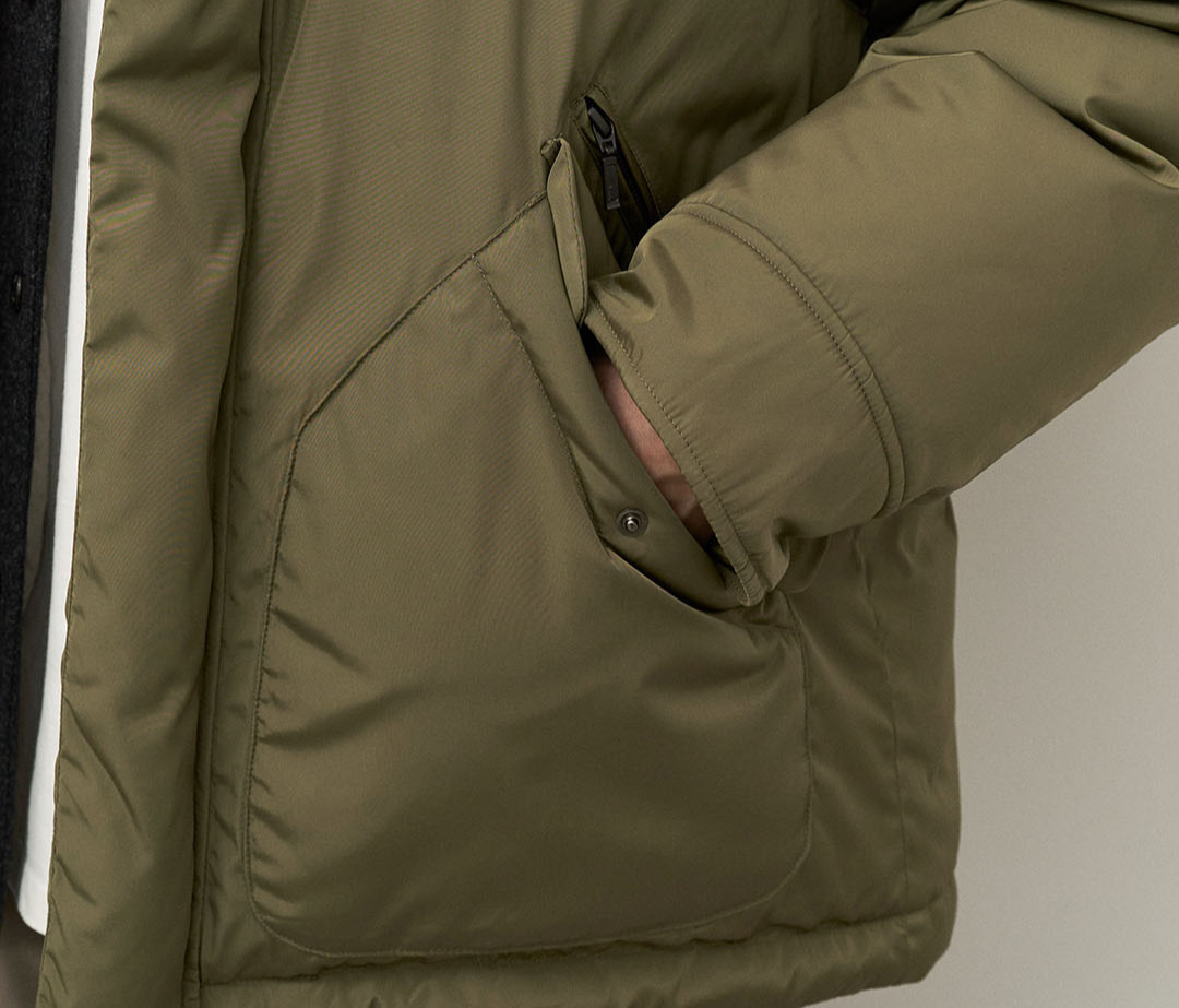 클라우드 파카의 빅포켓