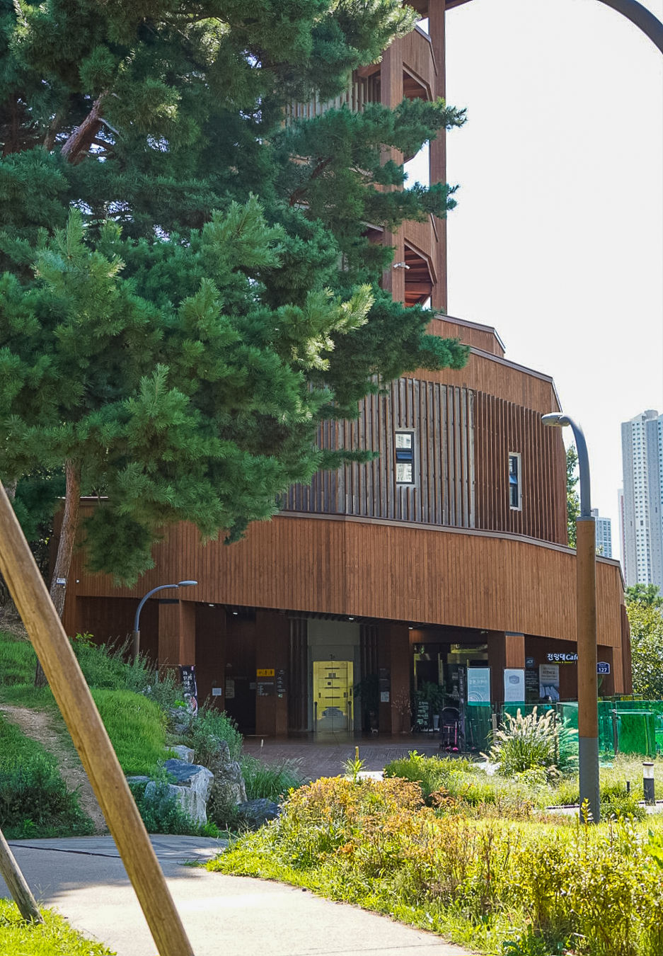 광교 푸른숲 도서관 프라이부르크 전망대