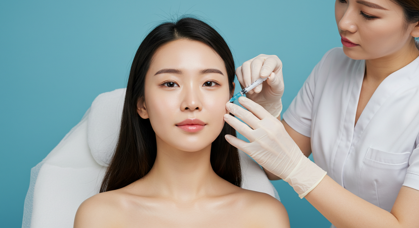 스킨보톡스 후 마스크팩