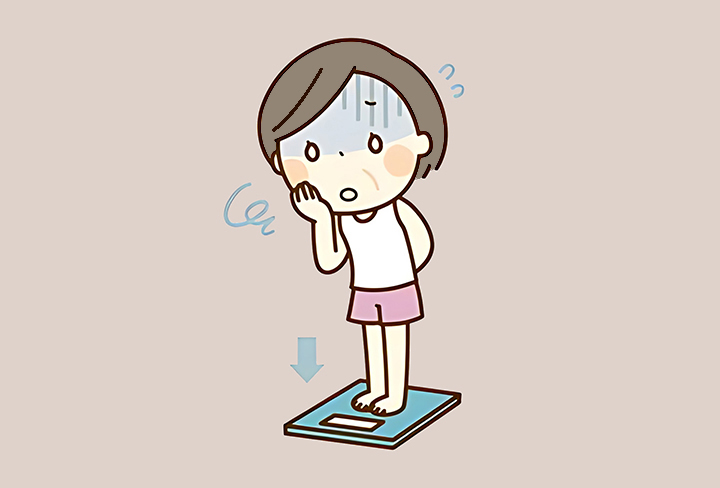 체중의-감소를-느낀-여성