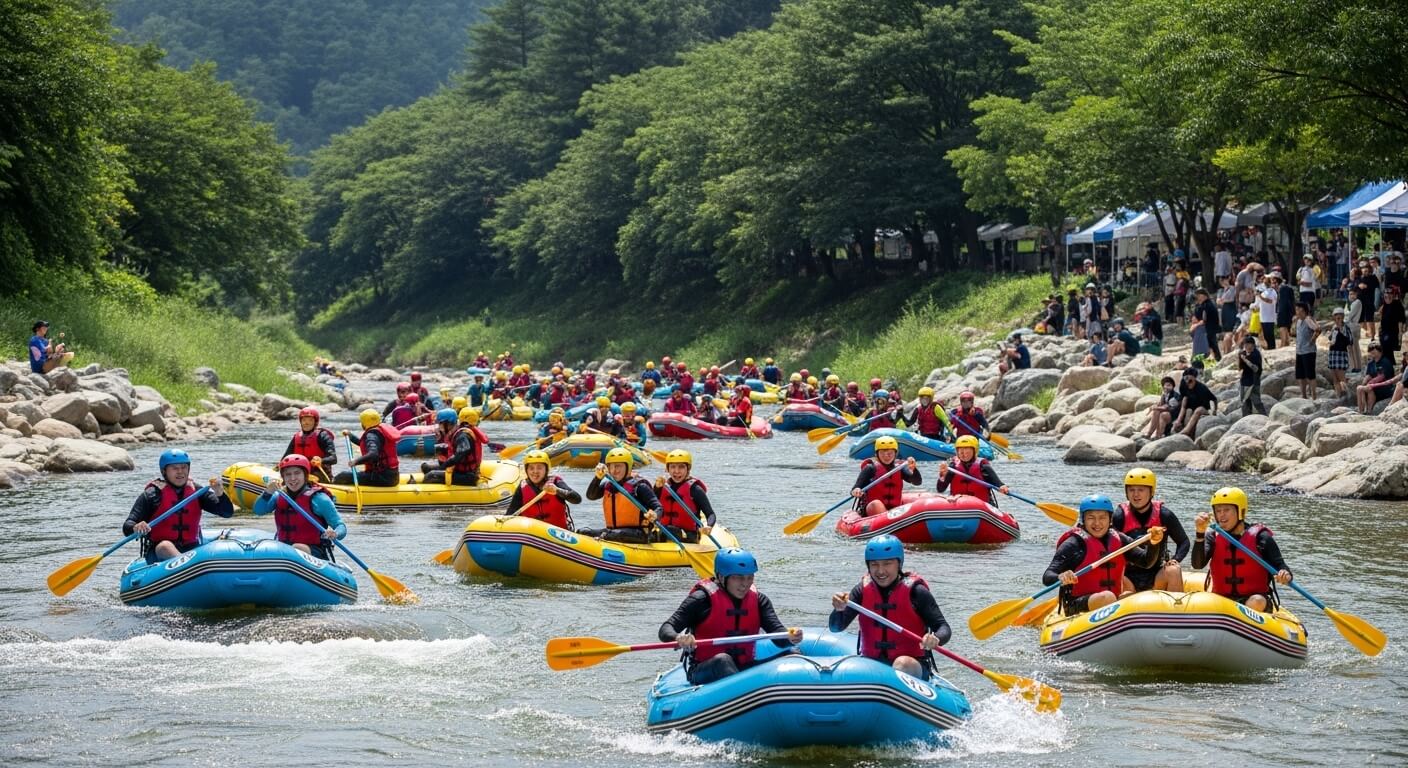 인제 내린천 래프팅축제