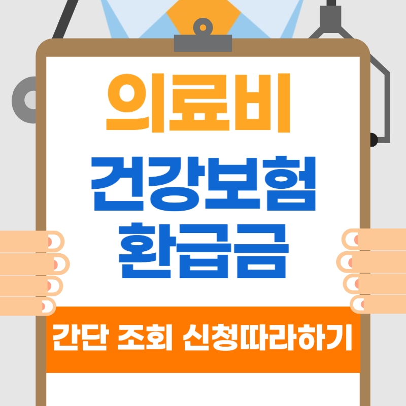 건강보험 환급금 청구