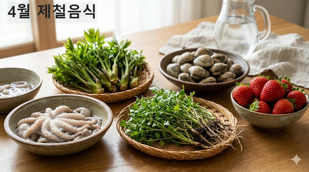 4월 제철음식
