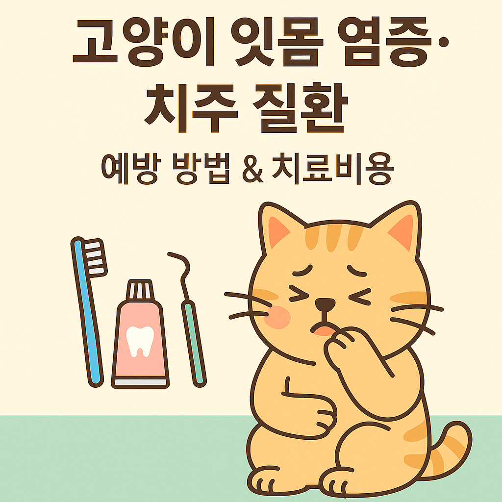 고양이 잇몸 염증·치주 질환 (1)