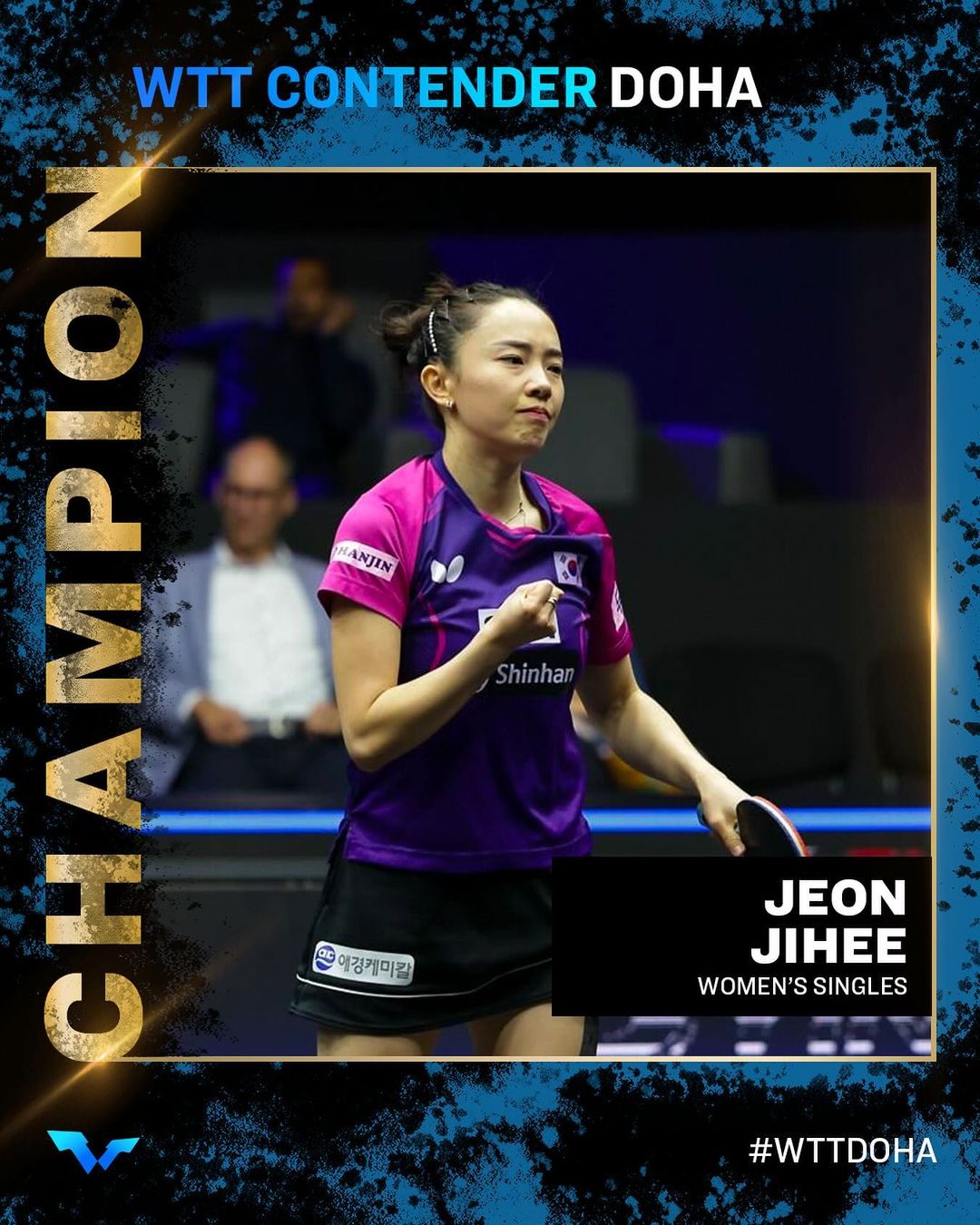 여자 단식 전지희 우승 신유빈 결승 결과 WTT 켄텐더 도하 2024 여자복식 금메달 남자 복식 이상수 임종훈2