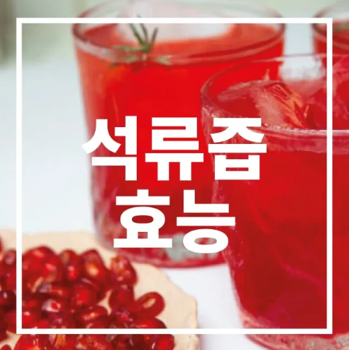 석류즙 효능