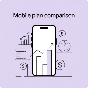 알뜰폰 요금제 비교 사이트 이미지