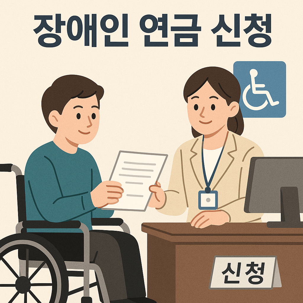장애인 연금 신청