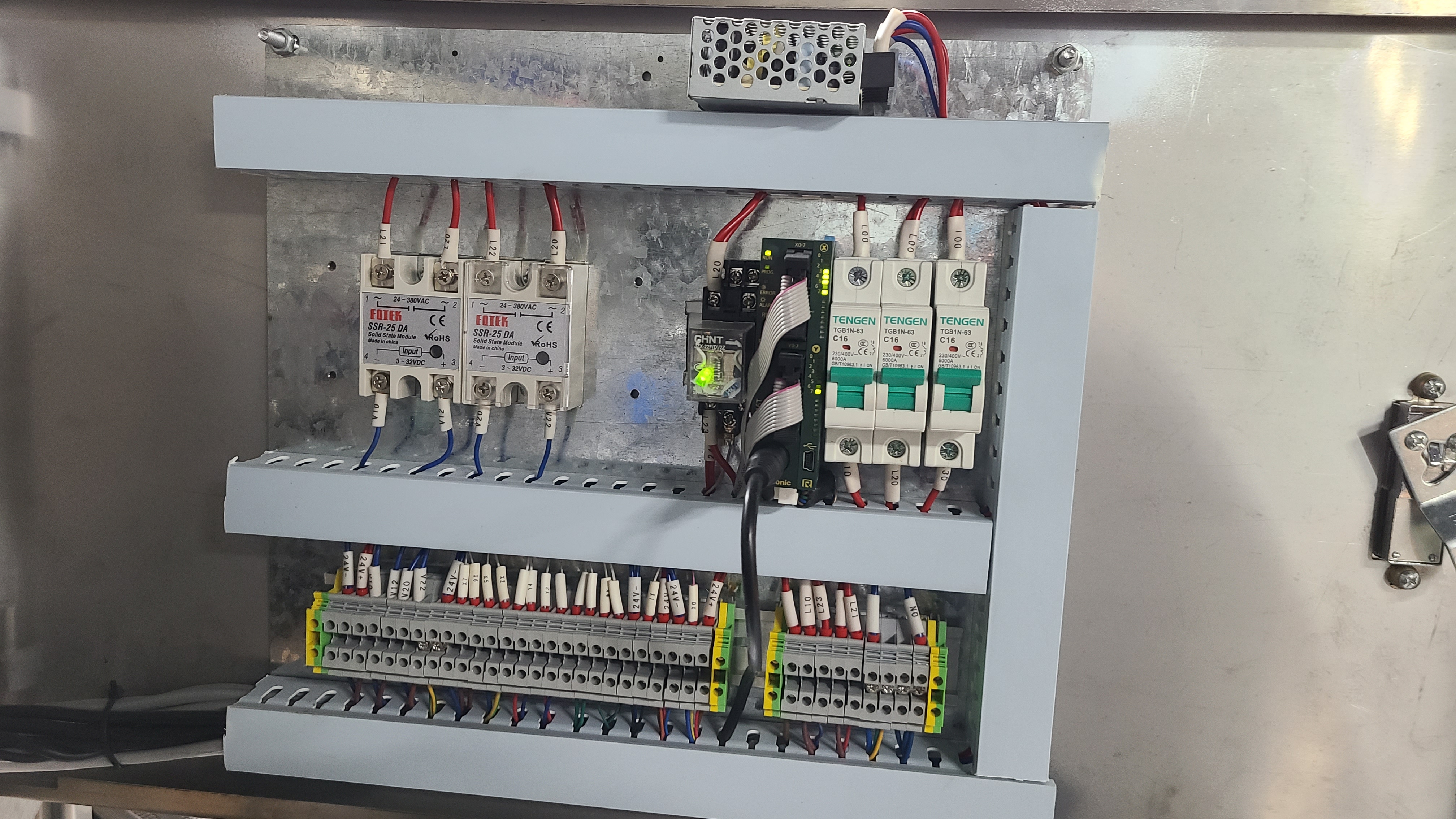 자동포장기 컨트롤박스