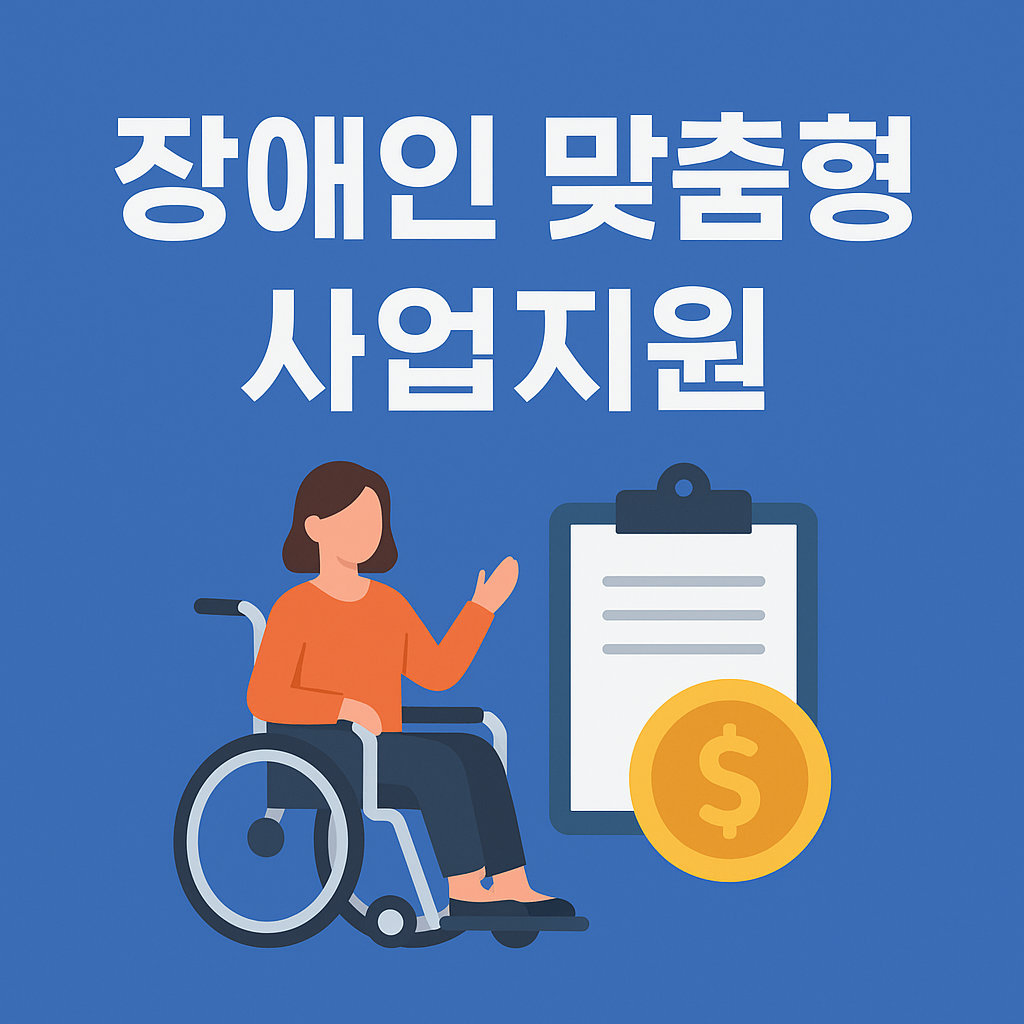 장애인 맞춤형 사업지원: 신청방법부터 꿀팁까지 완벽 가이드