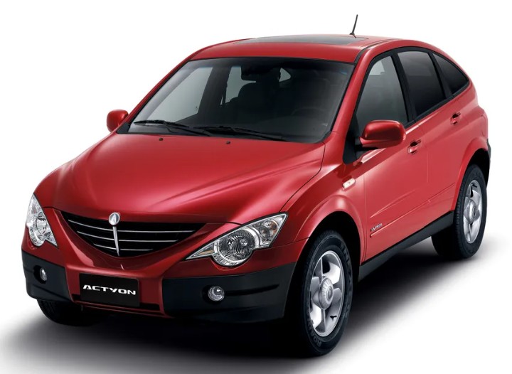 쌍용 액티언 자동차 모습