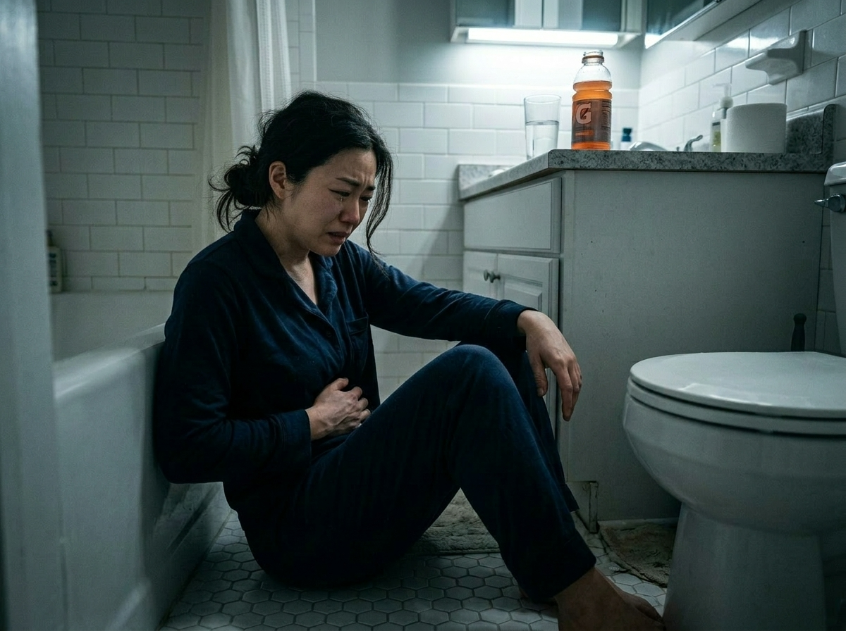 노로바이러스 증상&amp;#44; 구토 설사&amp;#44; 새벽 복통&amp;#44; 겨울 식중독