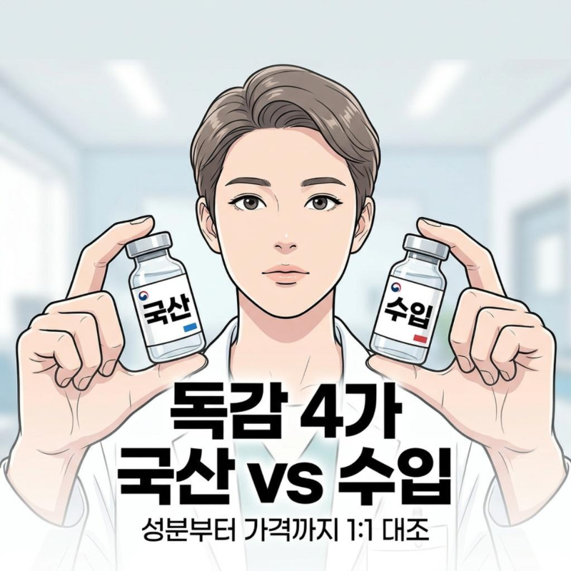2026년 독감 4가 백신 국산과 수입 선택 가이드