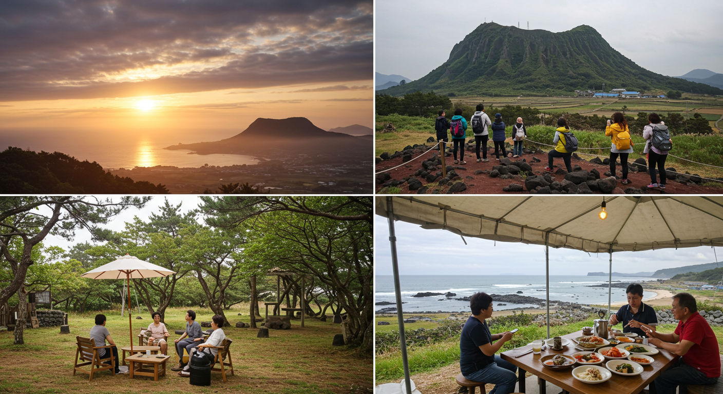 제주 동부 하루 여행 코스 제안