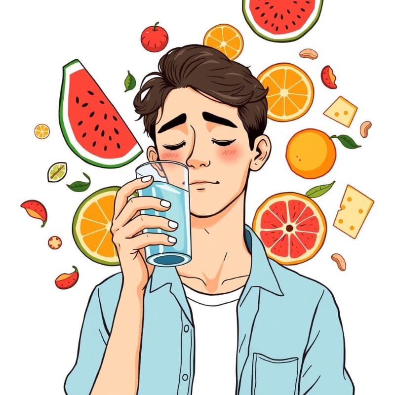 두통 환자를 위한 여름철 수분 섭취법