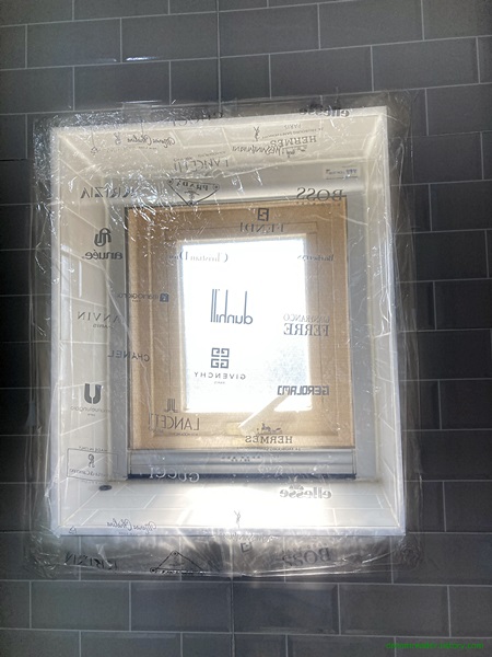 욕실(화장실) 창문 난방 비닐